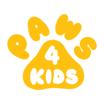 Paws4 Kids Logo Yellow