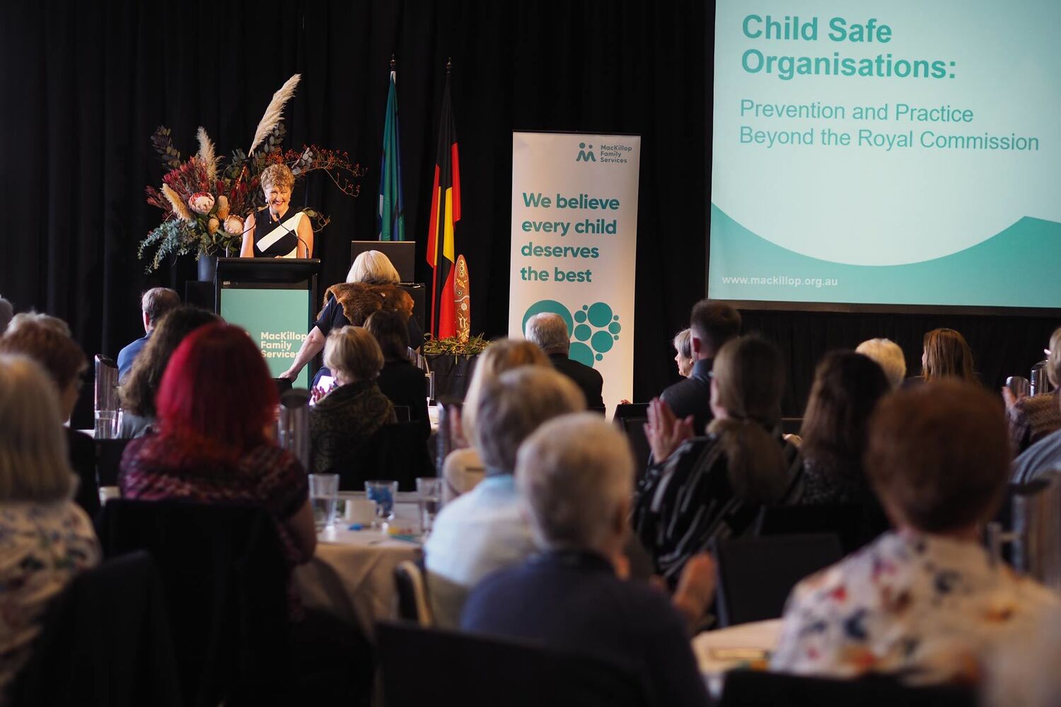 CEO Dr Robyn Miller Addresses MacKillop's Child Safe Conference